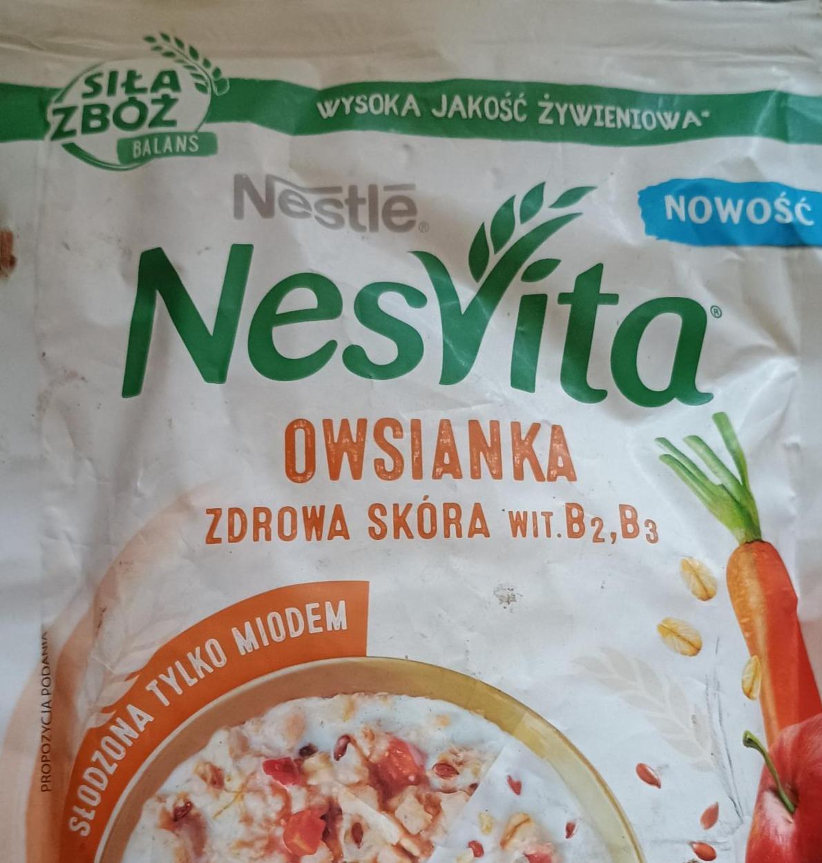 Фото - NesVita Owsianka Zdrowa skóra Witaminy B2, B3 Nestlé