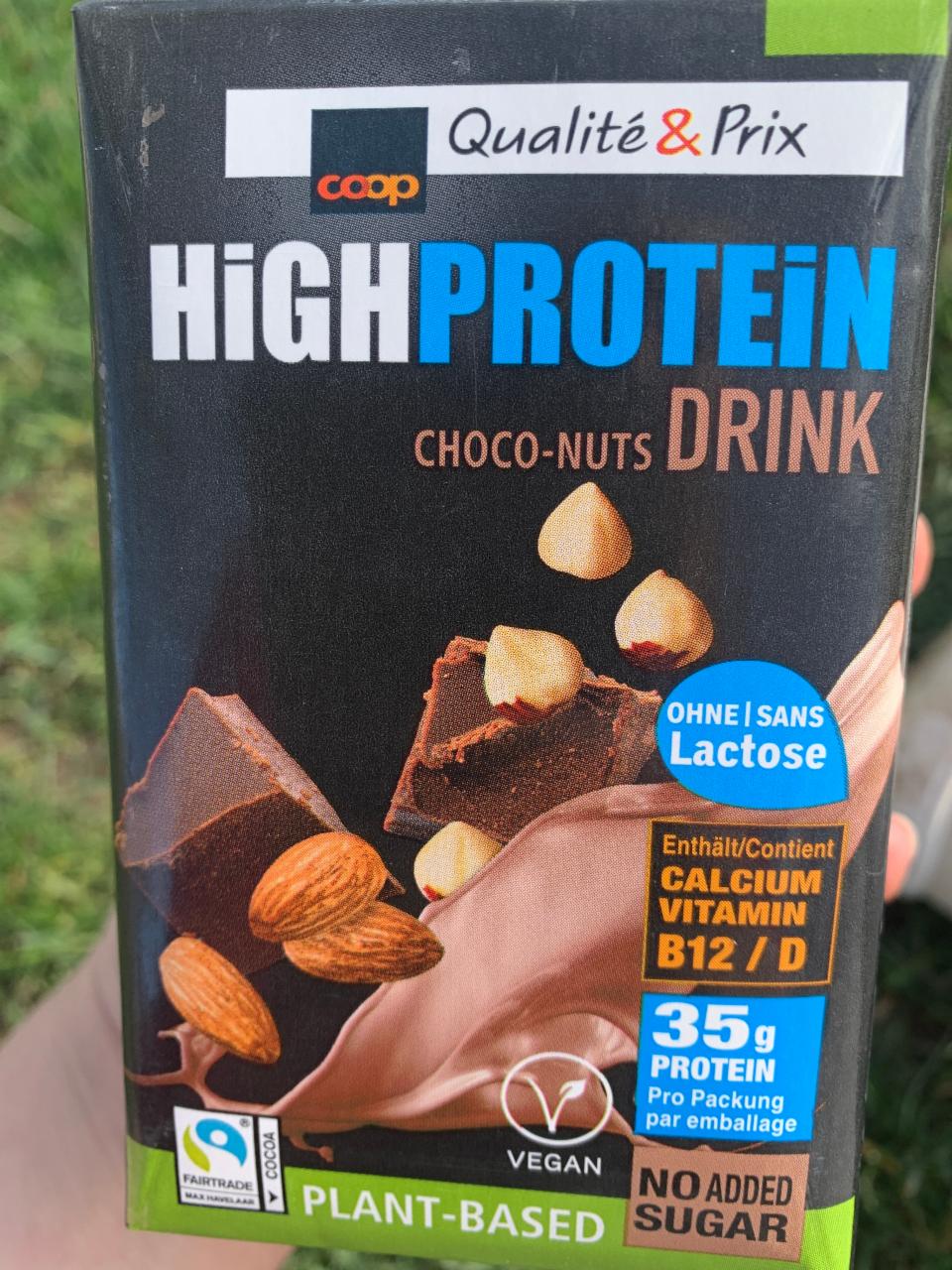 Фото - High Protein Drink Choco-Nuts Coop