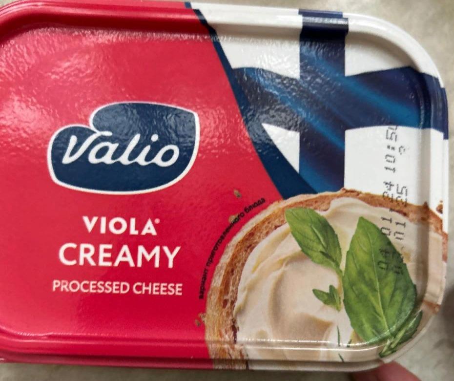 Фото - Сир плавлений Creamy Processed Cheese Valio