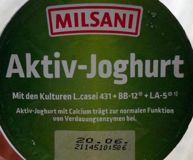 Фото - Aktiv joghurt Milsani