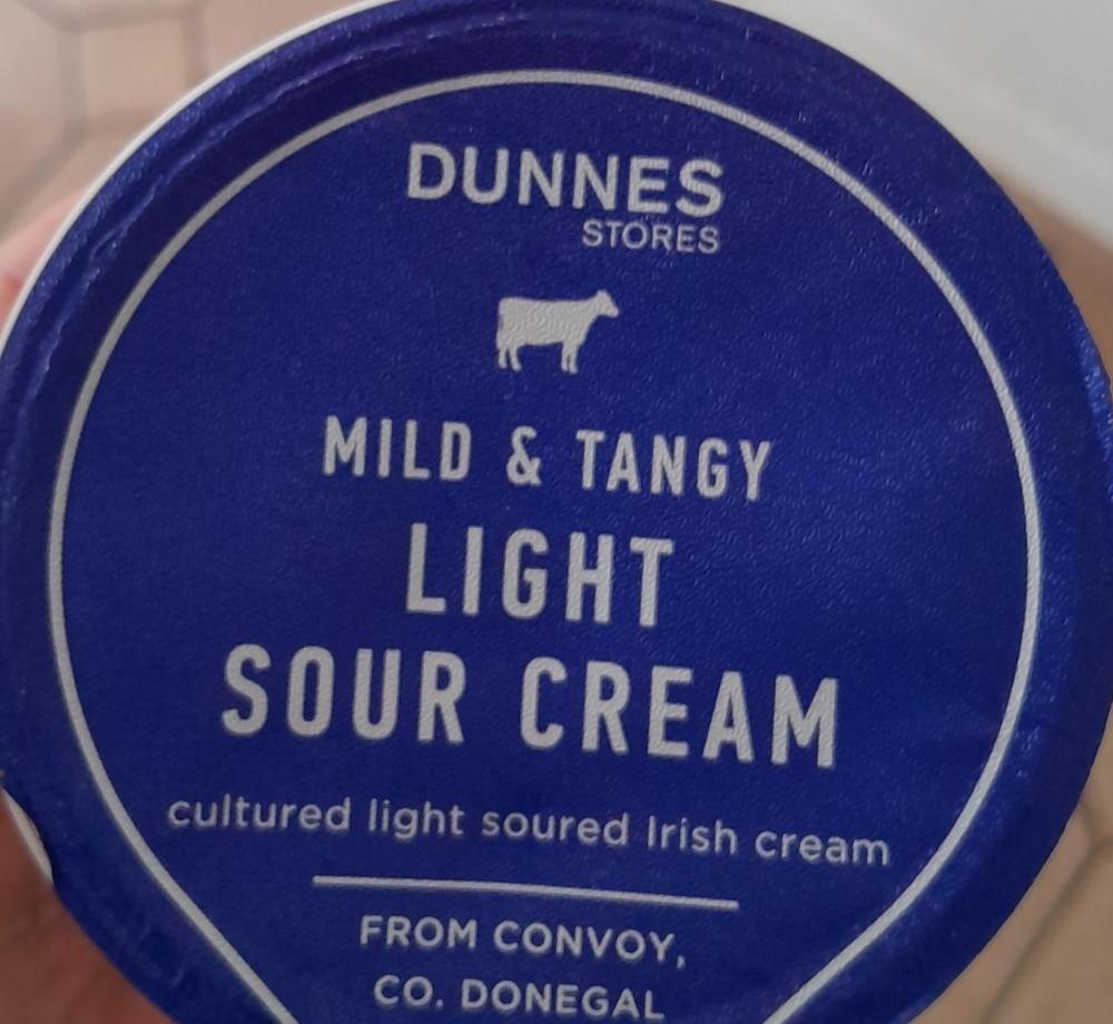 Фото - Light sour cream Dunnes Stores