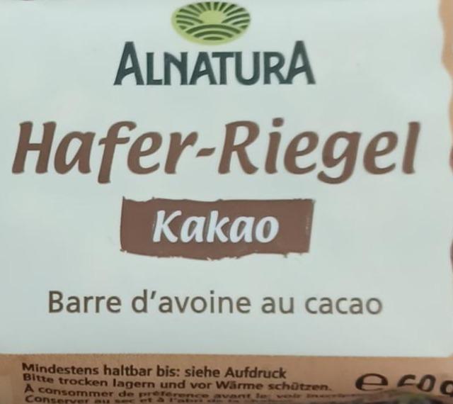 Фото - Hafer riegel kakao Alnatura