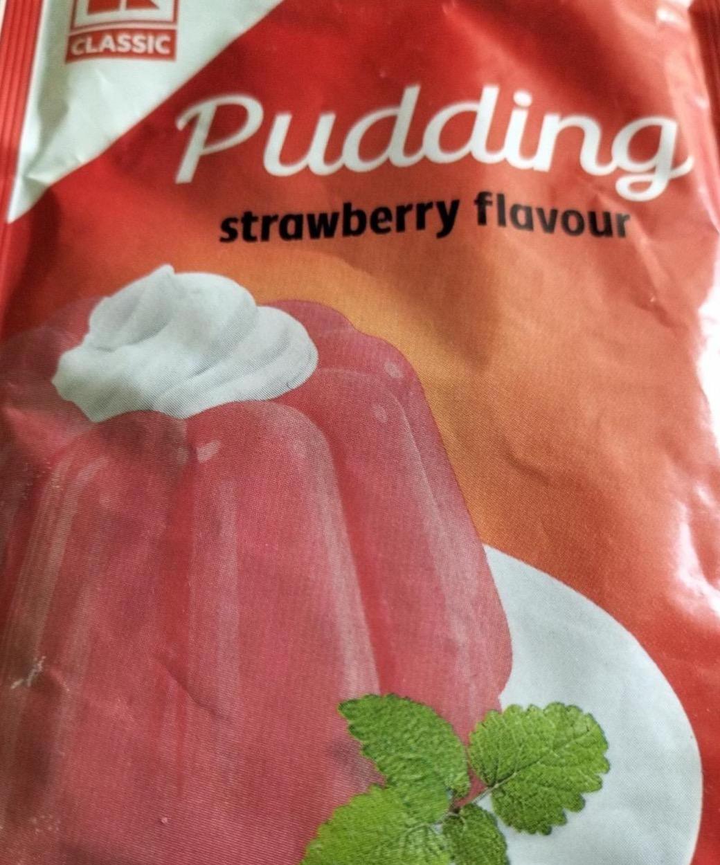 Фото - Pudding strawberry flavour K-Classic