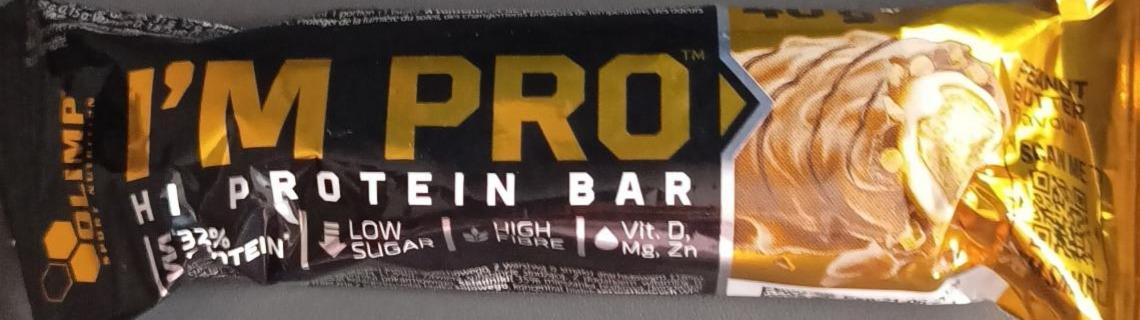 Фото - I'm pro protein bar peanut butter Olimp sport nutrition