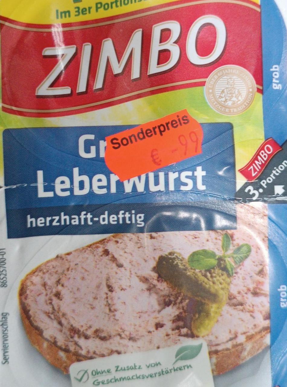 Фото - Grobe Leberwurst Zimbo