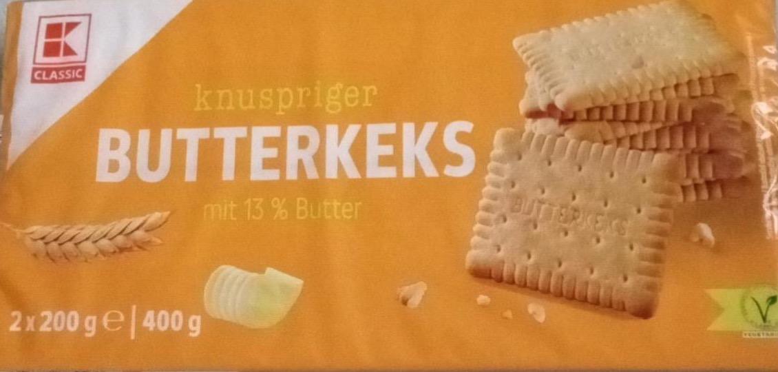 Фото - Butterkeks mit 13% butter K-Classic