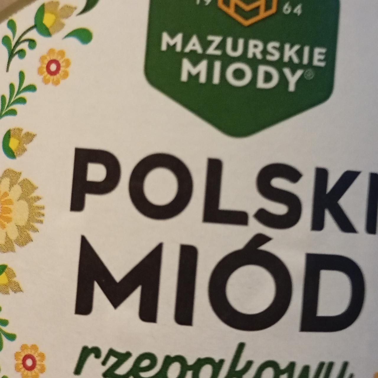 Фото - Polski miód rzepakowy Mazurskie Miody