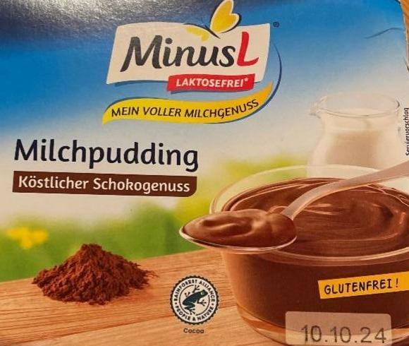 Фото - Milchpudding köstlicher schokogenuss MinusL