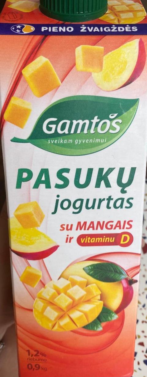 Фото - Pasukų Jogurtas su Mangais Gamtos