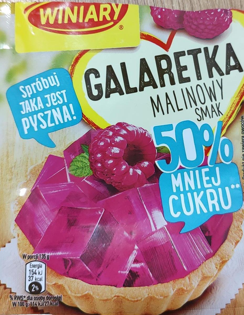 Фото - Galaretka malinowy smak Winiary