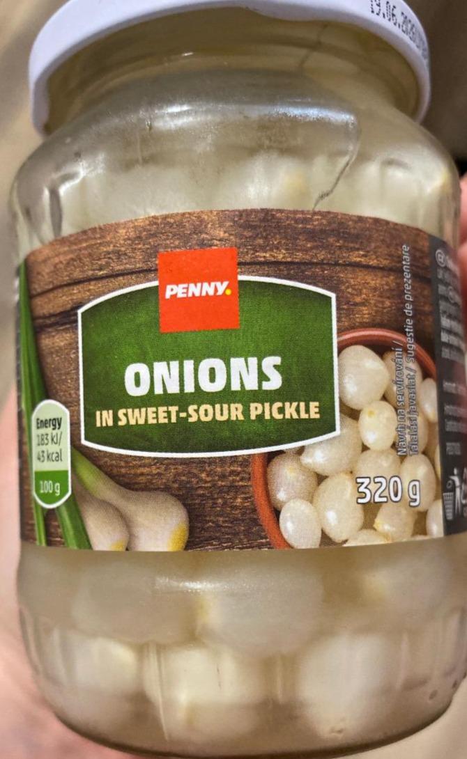 Фото - Onions in sweet-sour pickle Penny