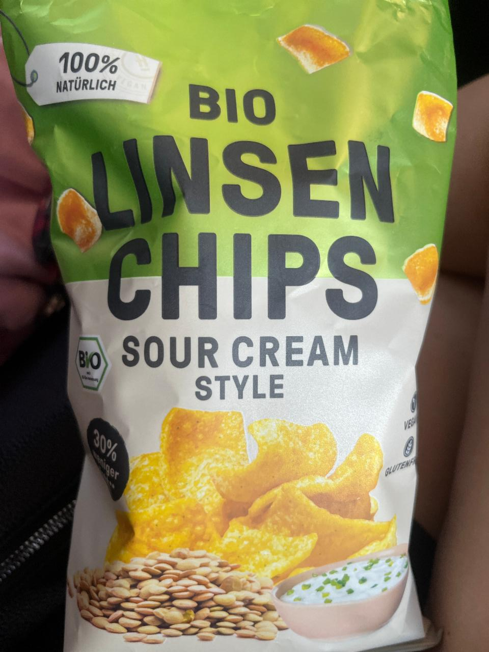 Фото - Chips Linsen Sour Cream Style Heimatgut