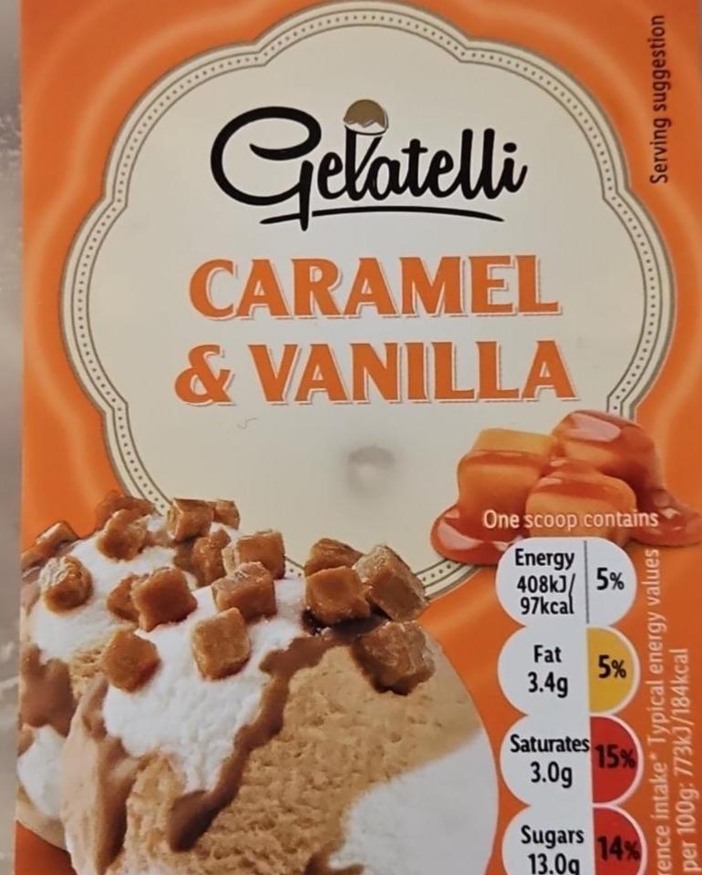 Фото - Caramel and vanillla ice cream Gelatelli