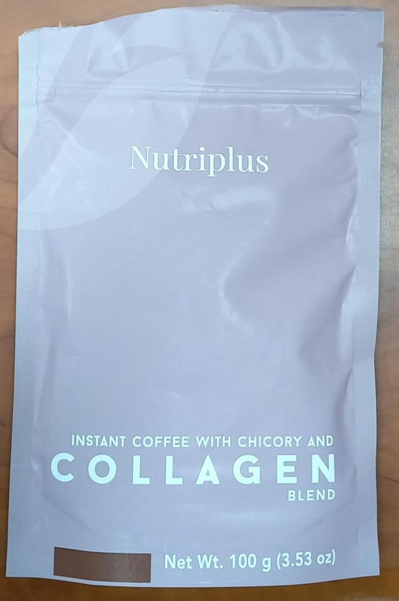 Фото - Instant Coffee with Chicory & Collagen Blend Nutriplus