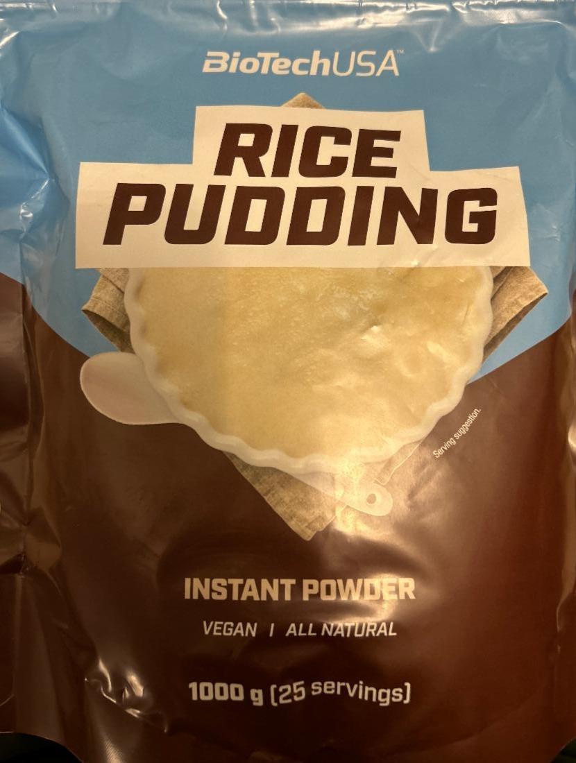 Фото - Instant Rice Pudding Artikelnummer BioTechUSA