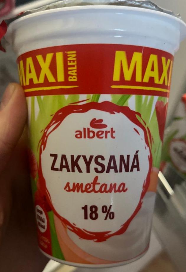 Фото - Zakysaná smetana 18% Albert