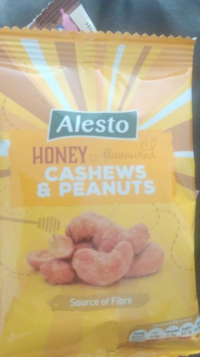 Фото - Roasted Cashews & Peanuts Honey & Salt Alesto