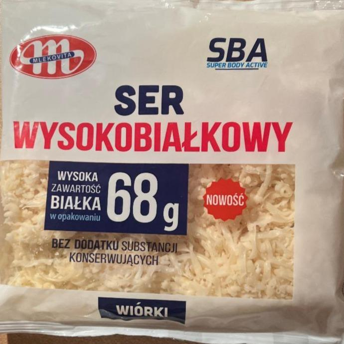 Фото - Ser wysokobiałkowy SBA Mlekovita