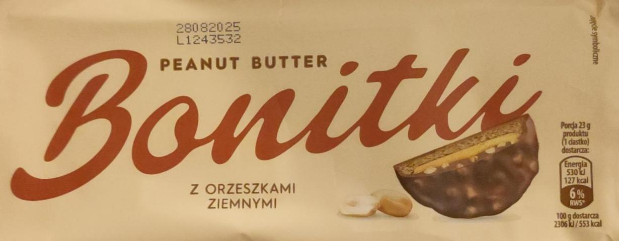 Фото - Ciastka peanut butter z orzeszkami ziemnymi Bonitki