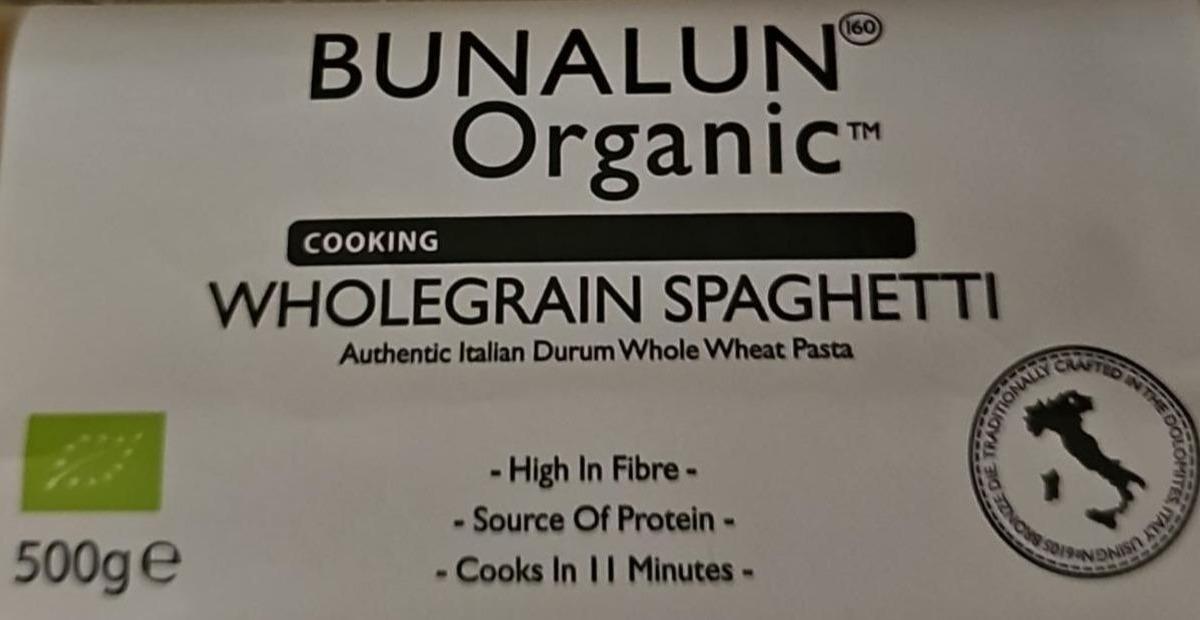 Фото - Organic cooking wholegrain spaghetti Bunalun