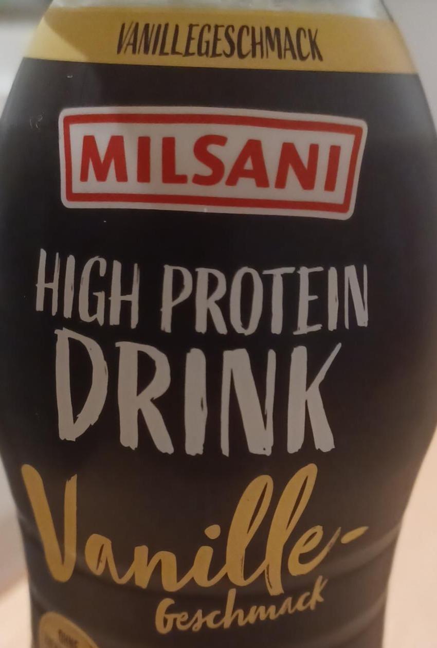 Фото - Milsani High Protein Drink Vanille Milsani