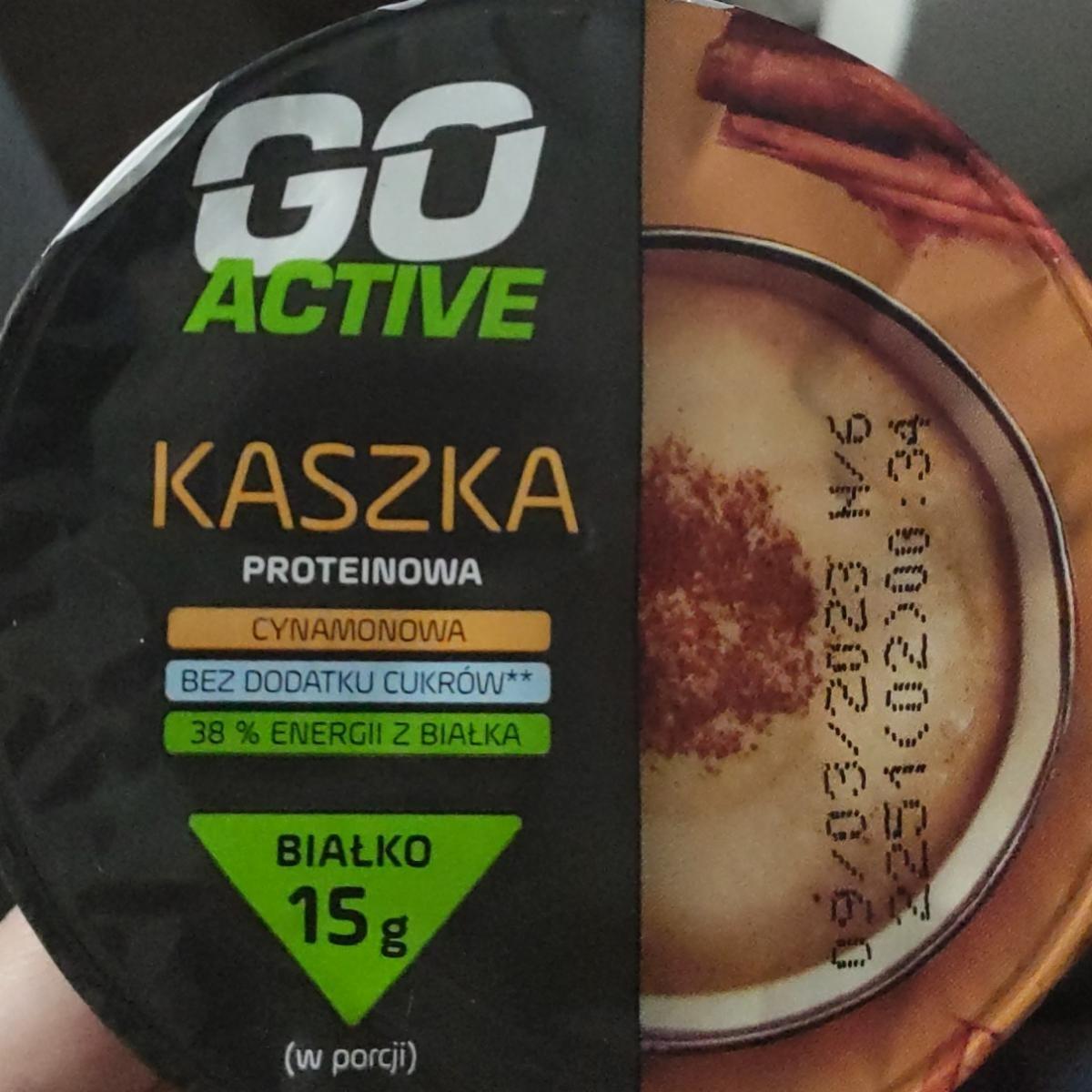 Фото - Kaszka proteinowa cynamonowa Go Active