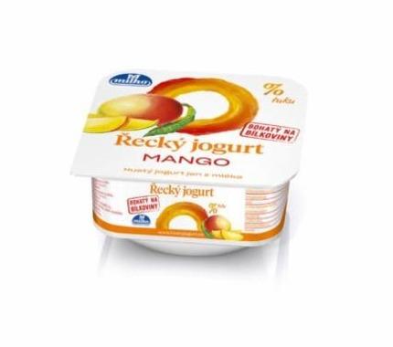 Фото - Řecký jogurt mango 0% tuku Milko