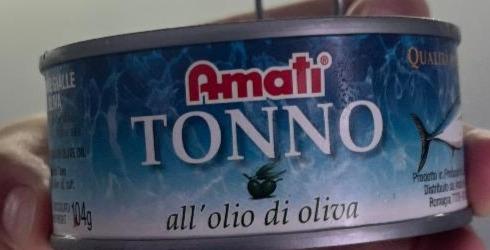 Фото - Tonno all'olio di oliva Amati