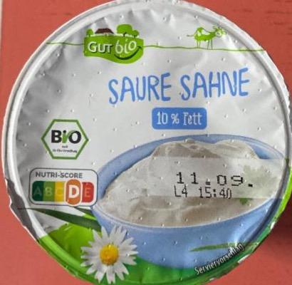 Фото - Saure sahne 10% GutBio