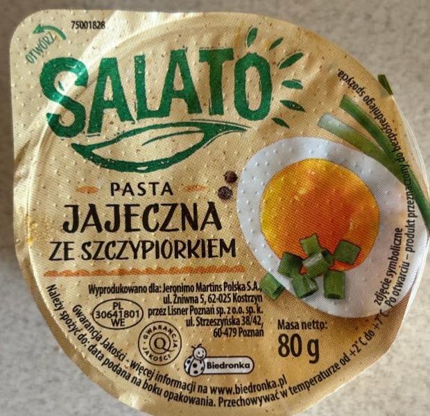 Фото - Pasta Jajeczna Ze Szczypiorkiem Salato