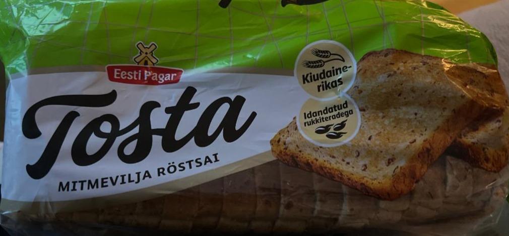 Фото - Tosta mitmevilja-röstsai Eesti Pagar