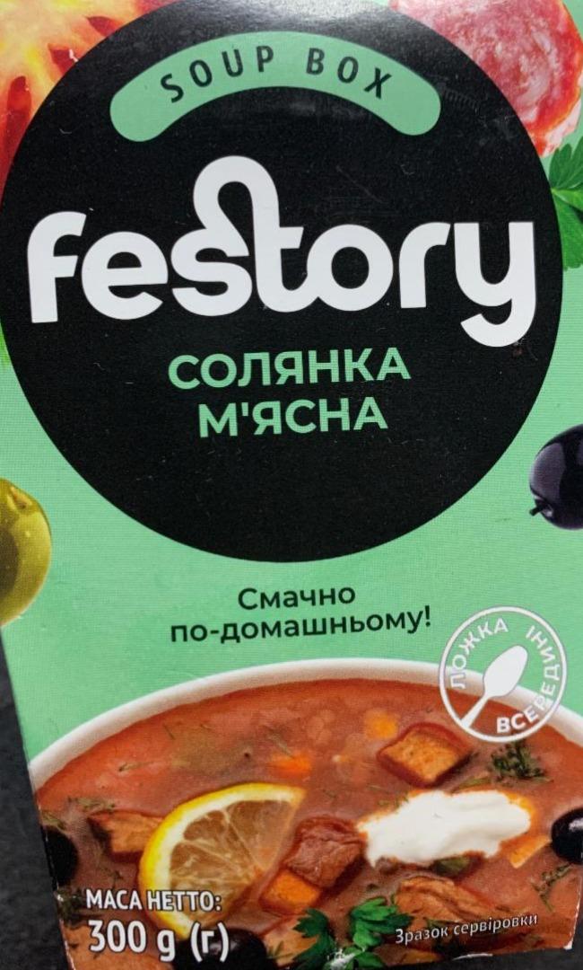 Фото - Солянка м'ясна Festory