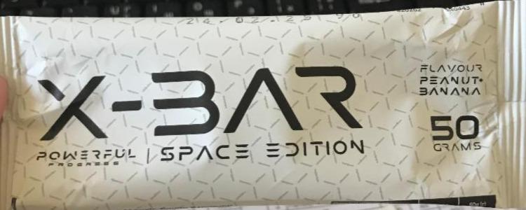 Фото - Батончик X-Bar Space Edition Peanut Banana Flavour Powerful Progress