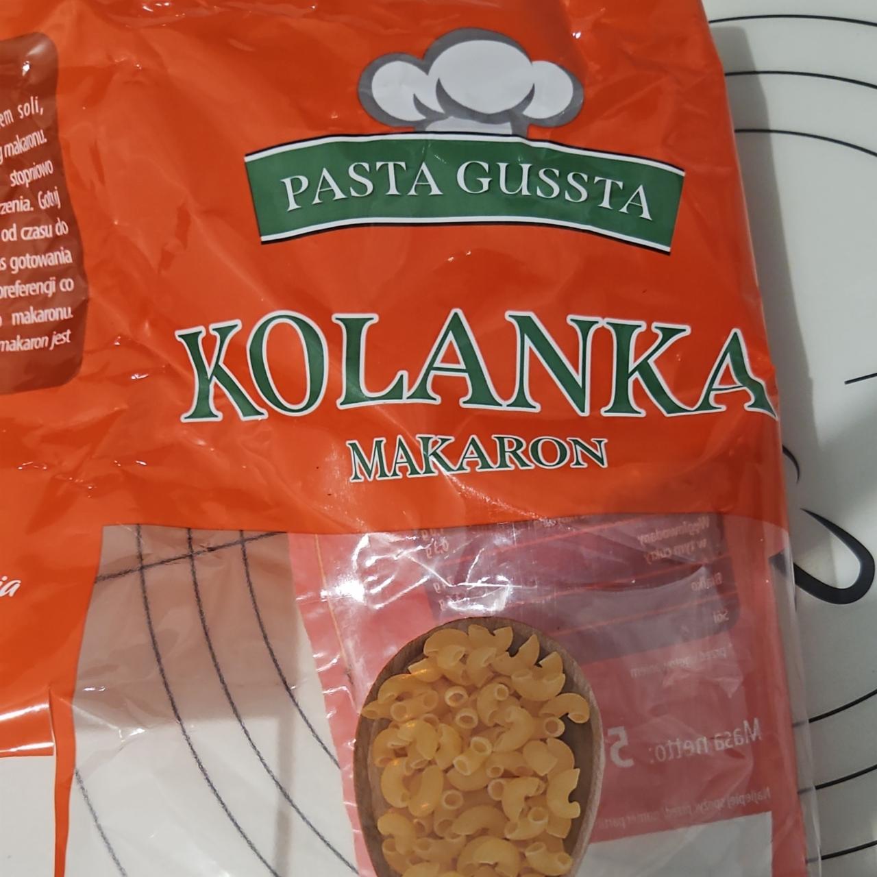 Фото - Kolanka makaron Pasta Gussta