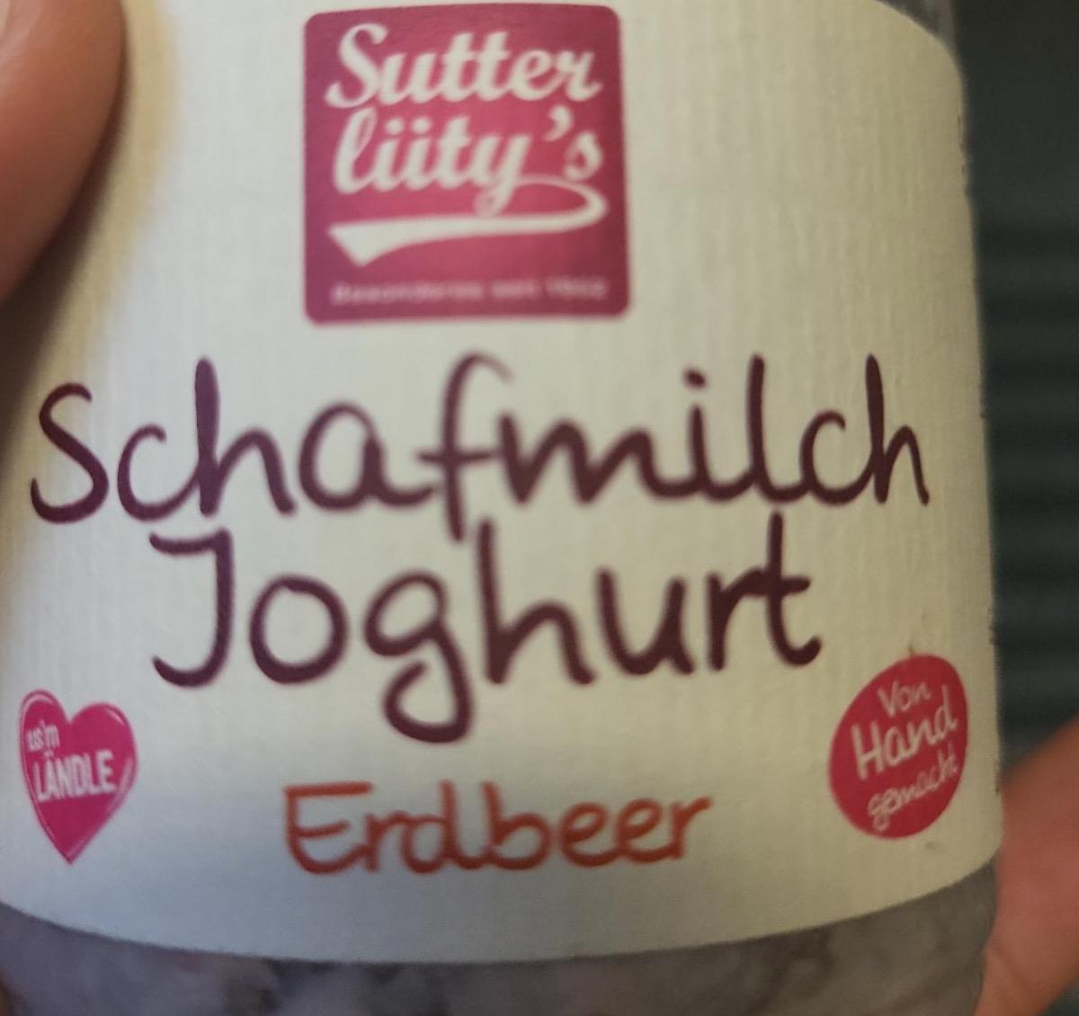 Фото - Schafmilch Joghurt Erdbeer Sutterlüty's