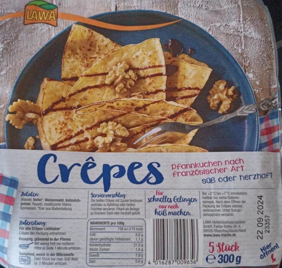 Фото - Crêpes süß oder herzhaft Lawa