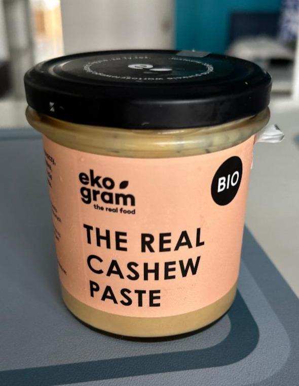 Фото - Паста горіхова з кешью The Real Cashew Paste Ekogram