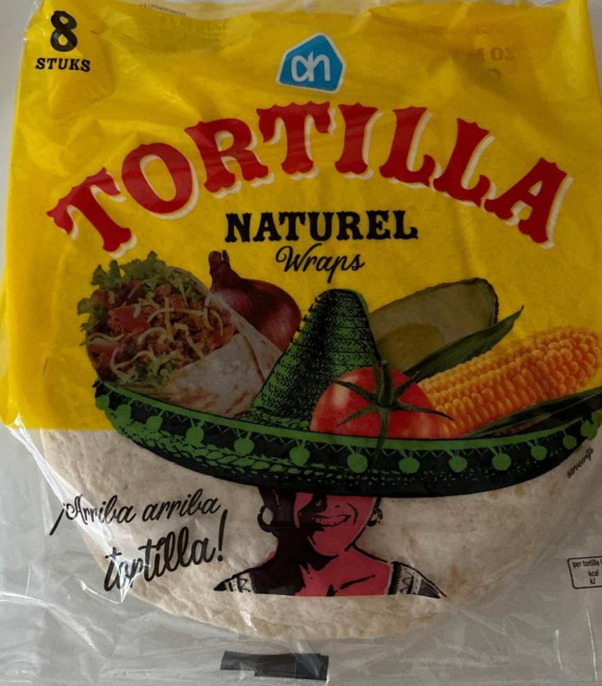 Фото - Tortillawraps naturel albert heijn 8 tortillas AH