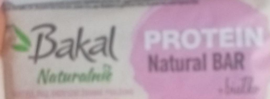 Фото - Protein natural bar Bakal