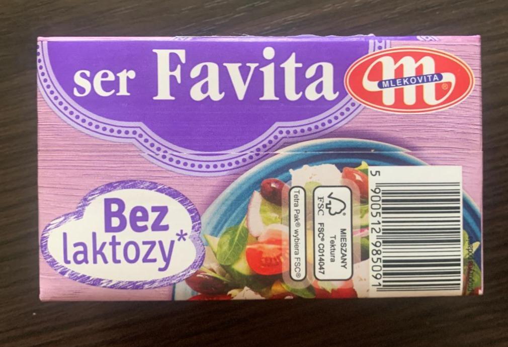 Фото - Ser bez laktozy Favita Mlekovita