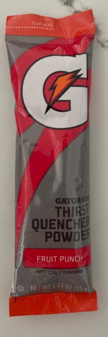 Фото - Thirst quench powder fruit punch Gatorade