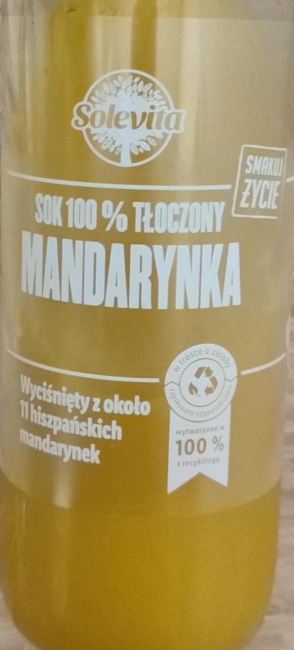 Фото - Sok 100% tłoczony Mandarynka