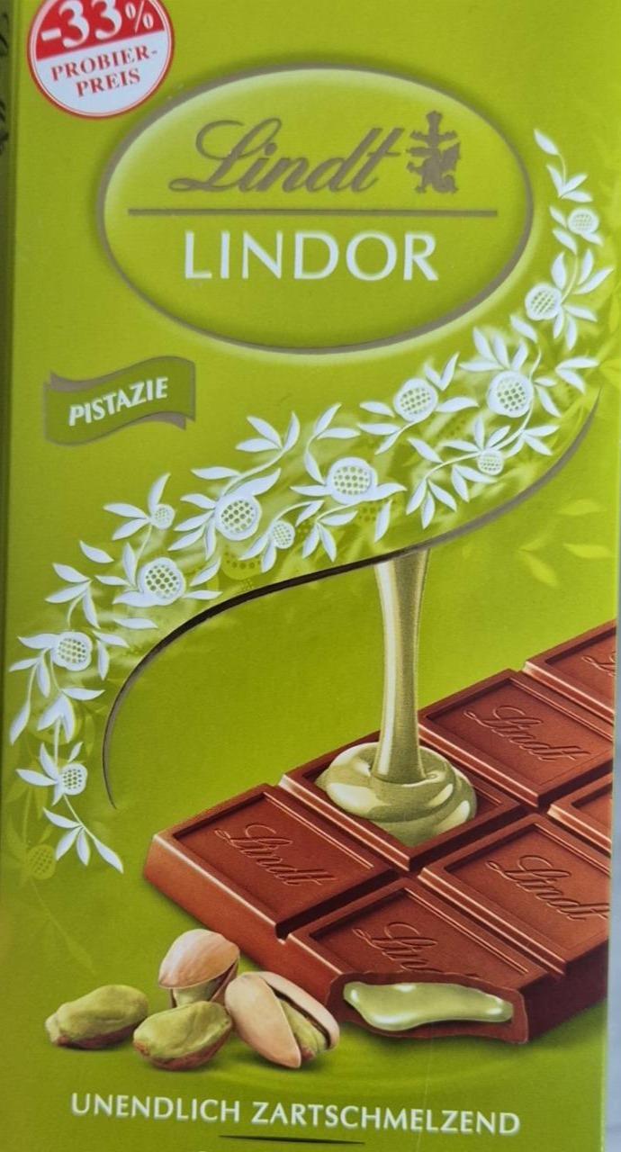 Фото - Lindor Pistazie Unendlich Zartschmelzend Lindt