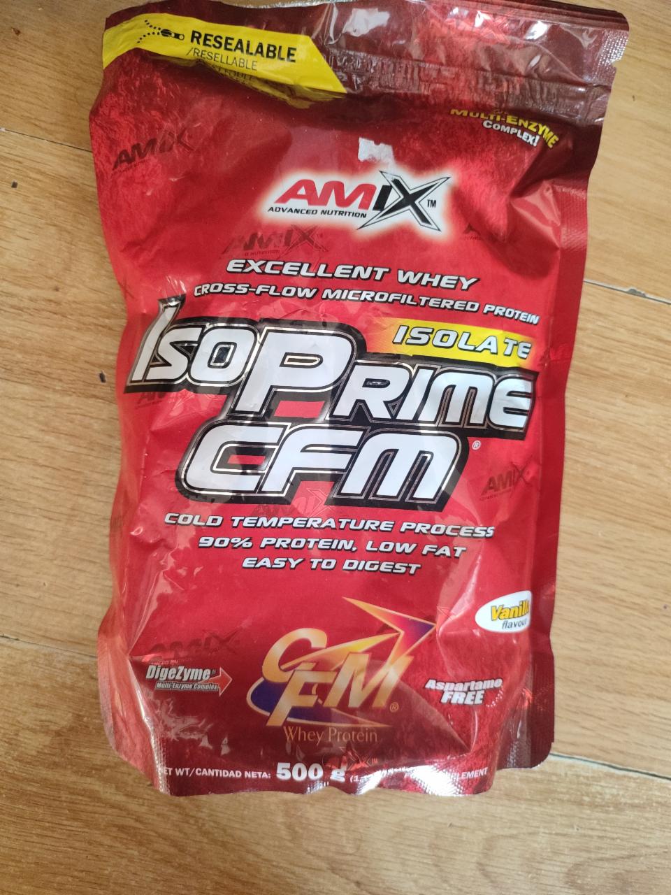 Фото - IsoPrime CFM Isolate extra chocolate Amix advanced nutrition