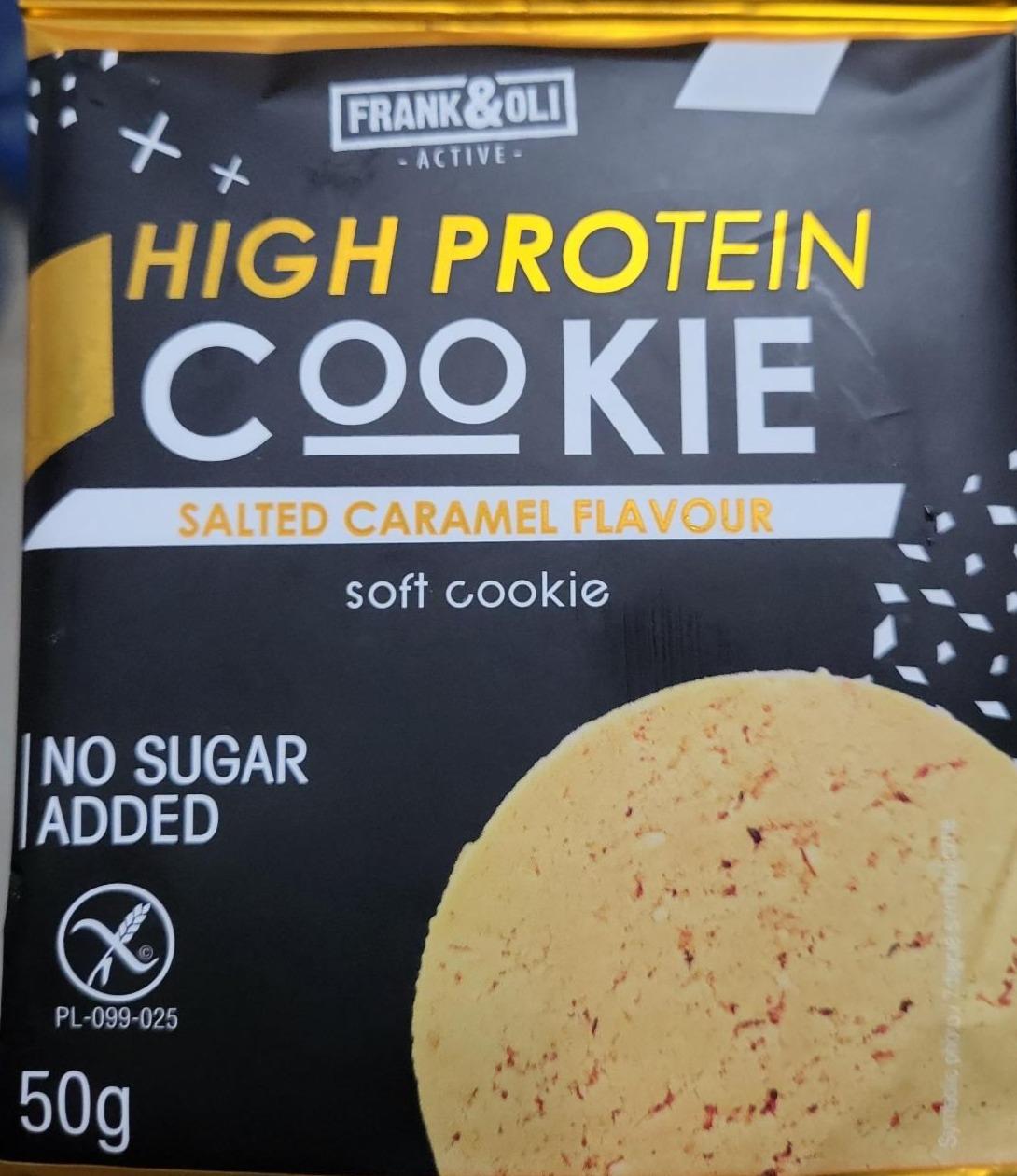 Фото - High protein cookie salted caramel Frank&Oli