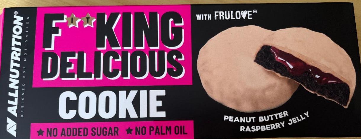 Фото - Cookie Peanut Butter Raspberry Allnutrition FitKing