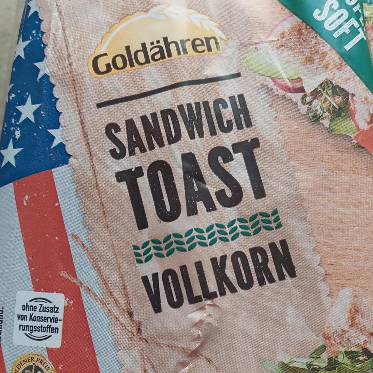 Фото - Sandwich Toast Vollkorn Goldahren