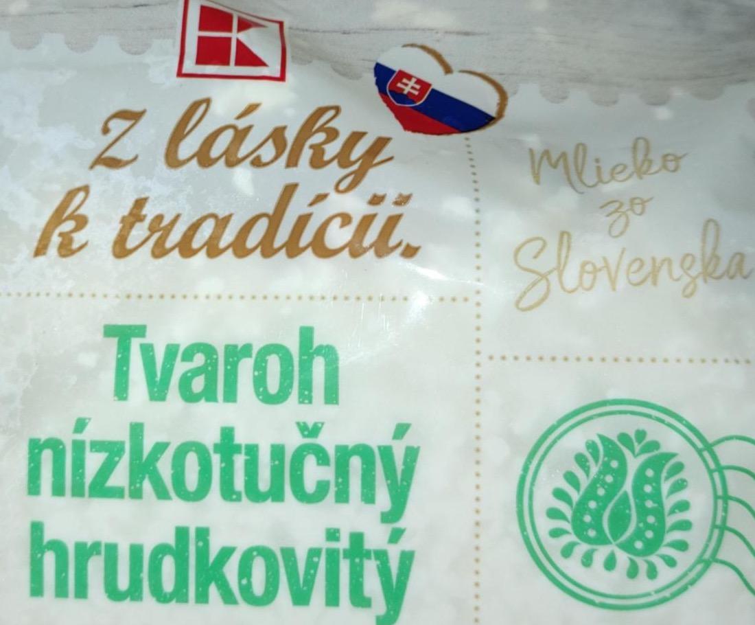 Фото - Tvaroh nízkotučný hrudkovitý z lásky k tradícii Kaufland