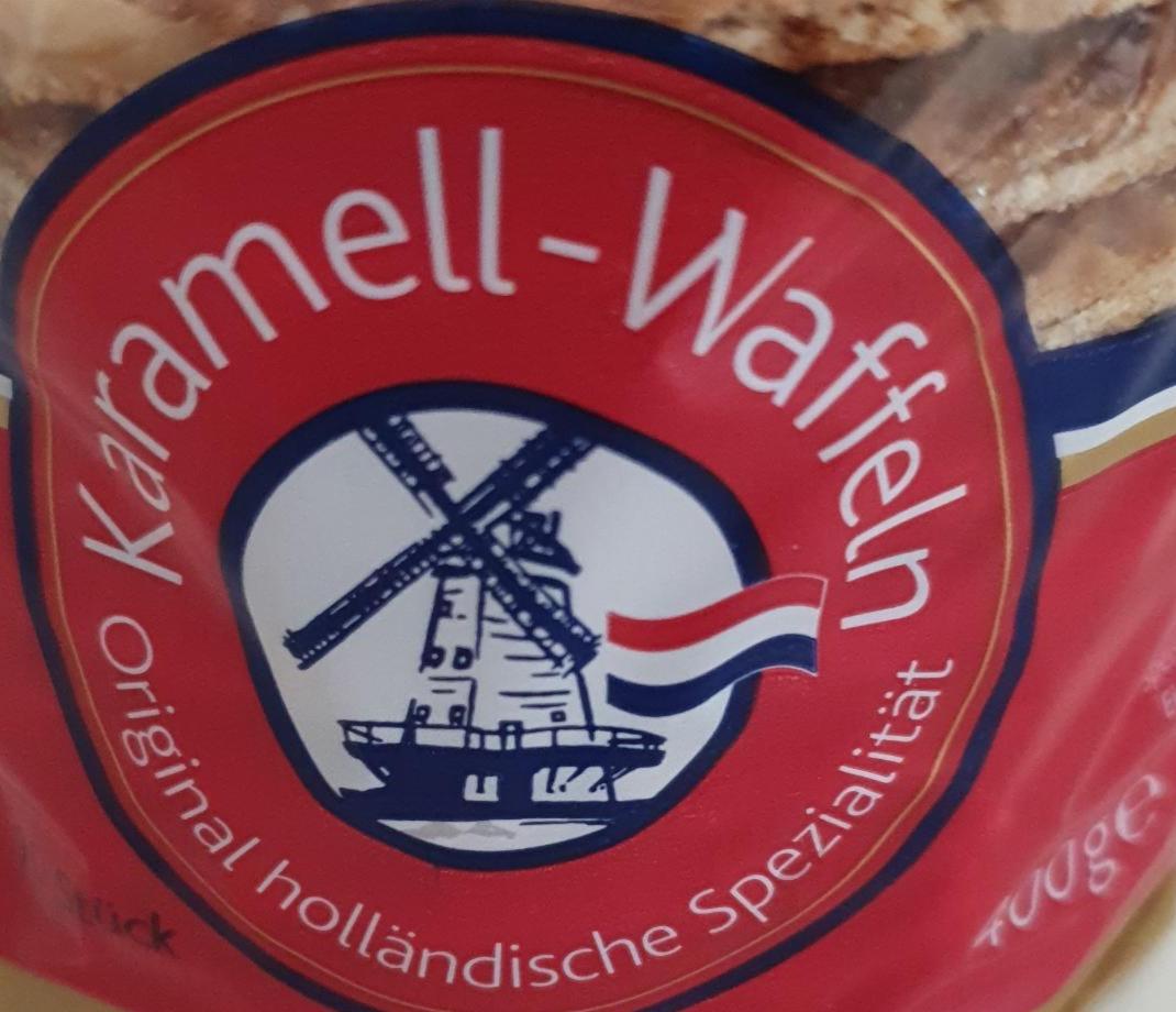 Фото - Karamell waffeln original holländisch spezialität Edeka