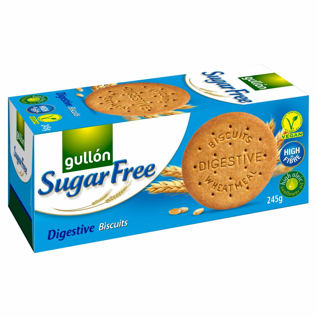 Фото - Biscuits digestive wheatmeal sugar free Gullón